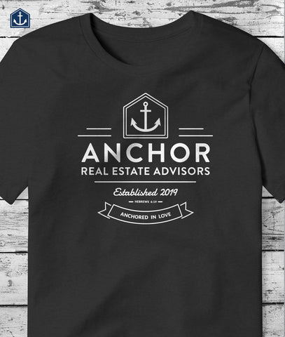 Anchor™ Real Estate Advisors - Anchored in love | Unisex T-shirt
