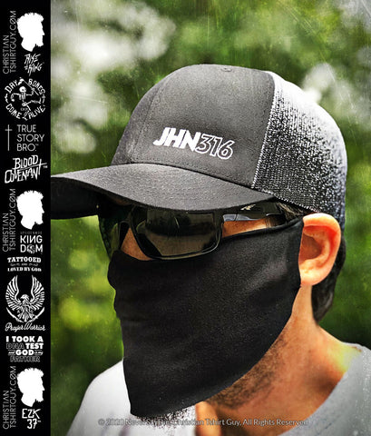 JHN316™ ( JOHN 3:16 ) V1 | CHRISTIAN Trucker Richardson Snapback Hat Cap