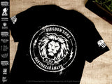Kingdom Sons™ Battle Worn Logo | Men's Christian Biker T-Shirt