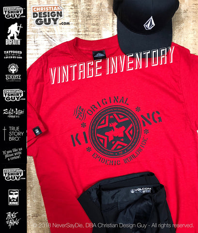 Rise with the King™ - The Original | Christian T-shirt