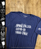 COVID-19 Coronavirus Spirit Filled - NeverSayDie™ | Psalm 91 Christian T-Shirt