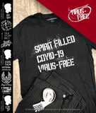 COVID-19 Coronavirus Spirit Filled - NeverSayDie™ | Psalm 91 Christian T-Shirt