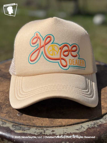 Hope Dealer - Jesus Hippie™ Brand | Funny CHRISTIAN Snapback Printed Hat Cap