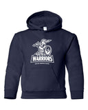 WHCA YOUTH - Warrior Logo SINGLE Color | Hooded Sweatshirt
