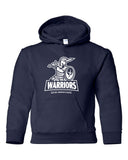 WHCA ADULT - Warrior Logo SINGLE Color | Hooded Sweatshirt