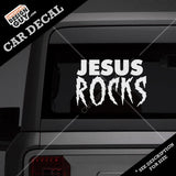 Jesus Rocks | Christian Decal Car Sticker