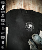 Kingdom Sons™ Battle Worn Logo | Men's Christian Biker T-Shirt