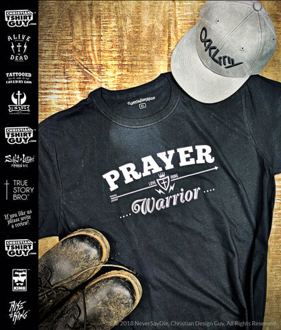 PRAYER WARRIOR V2 | Men's Christian T-Shirt