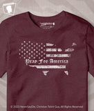 PRAY FOR AMERICA | Patriotic National Day of Prayer Christian T-Shirt