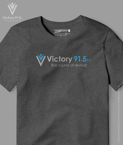 Victory 91.5 FM 2 Color Logo | Unisex Christian T-shirt